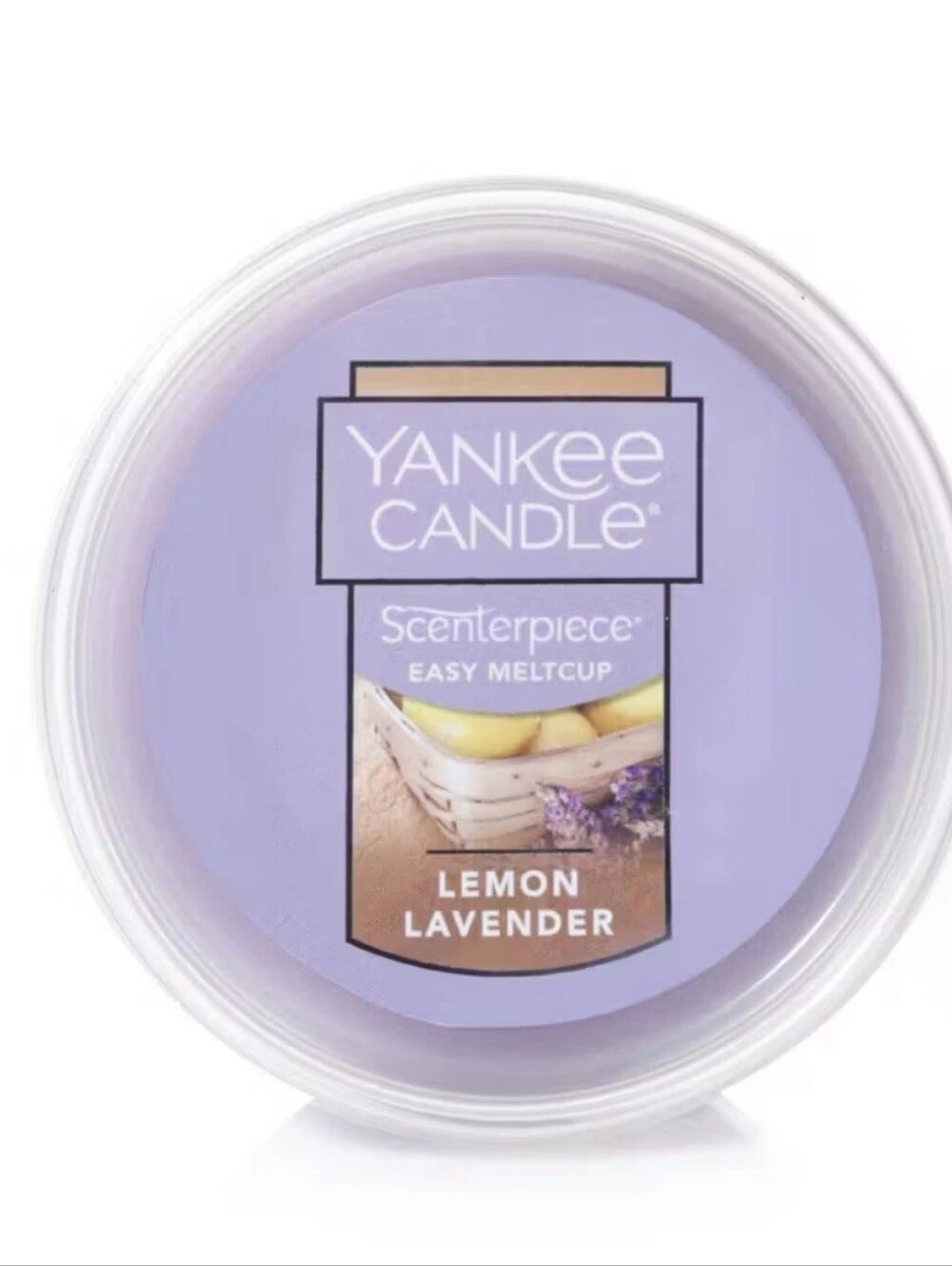 Yankee Candle Wax Melt Cup - Lemon Lavender (2.2 oz)